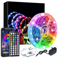 RGB LED pásik 10m 5050 12V APLIKÁCIA NA DIAĽKU - 30LED/m Veľmi silné lepidlo RGB LED pásik 10m 5050 12V APLIKÁCIA NA DIAĽKU - 30LED/m Veľmi silné lepidlo