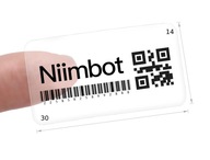 NIIMBOT Nálepky pre B18 14*30mm 205x TRANSPARENT NIIMBOT Nálepky pre B18 14*30mm 205x TRANSPARENT