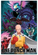 Plagát One Punch Man Saitama and Enemies 61x91,5 cm Plagát One Punch Man Saitama and Enemies 61x91,5 cm