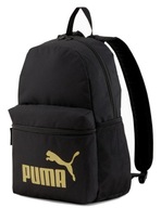 Puma čierno-zlatý mestský školský batoh 07994303