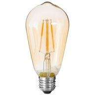 E27 ST64 LED dekoratívna jantárová žiarovka E27 ST64 LED dekoratívna jantárová žiarovka