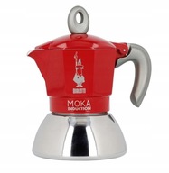 Bialetti New Moka Induction 2tz červený indukčný kávovar