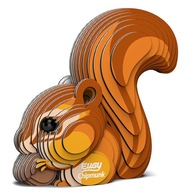 Ekologické 3D puzzle Eugy veverička Ekologické 3D puzzle Eugy veverička