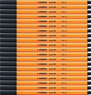 STABILO POINT 88 F 0,4 ČIERNY POVRCHOVÝ PENTER x 20
