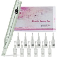 TBPHP M1 Professional Dermapen Electric LCD a 7 úrovní Silver TBPHP M1 Professional Dermapen Electric LCD a 7 úrovní Silver