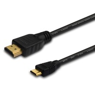 Kábel HDMI Mini HDMI kábel 1,5 m pre kameru