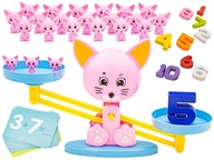 Učíme sa počítať Hra - Balance Balance Scale Cat - Frog Balance Učíme sa počítať Hra - Balance Balance Scale Cat - Frog Balance