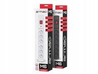 Napájací pásik ARMAC MULTI M6 3M 6X 230V PL ČIERNA Napájací pásik ARMAC MULTI M6 3M 6X 230V PL ČIERNA