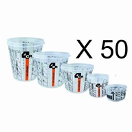 50 x 4CR 7700 Poháre na miešanie farieb 385 ml 50 x 4CR 7700 Poháre na miešanie farieb 385 ml