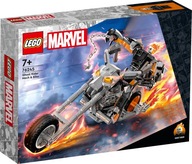 LEGO MARVEL Strašidelný jazdec Mechanik a bicykel 76245