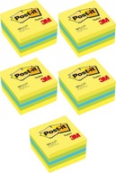 Mini Post-it Cube Lemon 51x51 400 kariet x5