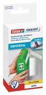 Páska na suchý zips 20mm 1m biela TESA 55224 ON&OFF Páska na suchý zips 20mm 1m biela TESA 55224 ON&OFF