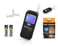 FitAlco Dat II LCD LED dychový analyzátor + náustky + zadarmo FitAlco Dat II LCD LED dychový analyzátor + náustky + zadarmo