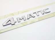 ZNAK KOHÚTKA 4matic MERCEDES FLAT Nápis Písmená ZNAK KOHÚTKA 4matic MERCEDES FLAT Nápis Písmená