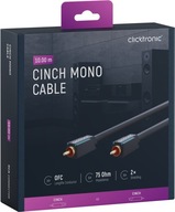 CICKTRONIC audio kábel RCA-RCA koaxiálny SPDIF 10m CICKTRONIC audio kábel RCA-RCA koaxiálny SPDIF 10m