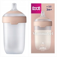 Lovi Mammafeel Antikoliková fľaša 250 ml + Dynamický cumlík 3m+ Lovi Mammafeel Antikoliková fľaša 250 ml + Dynamický cumlík 3m+