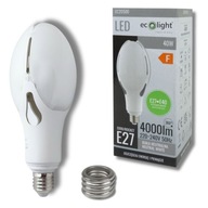 LED žiarovka pre pouličné lampy E27->E40 40W 4000K neutrálna 4000LM ECOLIGHT LED žiarovka pre pouličné lampy E27->E40 40W 4000K neutrálna 4000LM ECOLIGHT