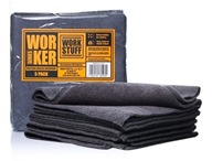 WORK STUFF WORKER 5-balenie šedá sada 5 mikrovlákien WORK STUFF WORKER 5-balenie šedá sada 5 mikrovlákien