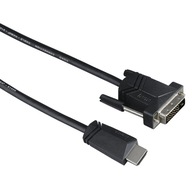 Kábel HDMI A zástrčka - DVI-D zástrčka FHD 1,5m HAMA