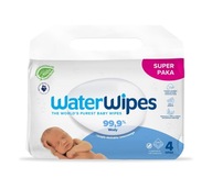 WATER Wipes vlhčené obrúsky Sada 4x60 ks WATER Wipes vlhčené obrúsky Sada 4x60 ks