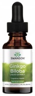 Koncentrácia kvapiek Swanson Ginkgo Biloba 29,6 ml Koncentrácia kvapiek Swanson Ginkgo Biloba 29,6 ml