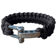 Čierny náramok Texar Paracord Čierny náramok Texar Paracord