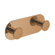 Vešiak do kúpeľne Neinvazívny vešiak na uteráky Rose Gold MIRI Vešiak do kúpeľne Neinvazívny vešiak na uteráky Rose Gold MIRI