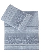 Bavlnený uterák /3735/modrý 50x90+70x140 set.