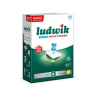 LUDWIK MAXX POWER LEMON tablety do umývačky riadu 90 ks
