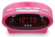 Ružový rádiobudík Lenco ICR-210 Ružový rádiobudík Lenco ICR-210