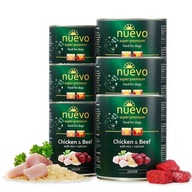 Nuevo Junior Dog Chicken & Beef 6 x 800 g Nuevo Junior Dog Chicken & Beef 6 x 800 g