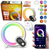 Bluetooth reproduktor Nočné svetlo Hodiny Budík Svetlo simulujúce prírodu 6v1 Bluetooth reproduktor Nočné svetlo Hodiny Budík Svetlo simulujúce prírodu 6v1