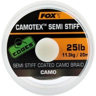 Fox Camotex Semi Stiff 20lb 20m pletená šnúra