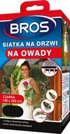ČIERNA SIEŤKA NA DVERE 140x220 cm BROS ČIERNA SIEŤKA NA DVERE 140x220 cm BROS