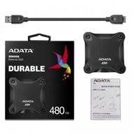 Externý SSD SD600Q 480GB USB3.1 Black ADATA