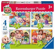PUZZZLE 4V1 COCOMELON PUZZZLE 4V1 COCOMELON