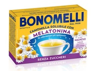Bonomelli Camomilla con Melatonin Harmanček 16 ks Bonomelli Camomilla con Melatonin Harmanček 16 ks