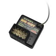 Prijímač automobilov-Sanwa RX-491 2,4 GHz FHSS-5 Prijímač automobilov-Sanwa RX-491 2,4 GHz FHSS-5