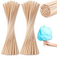 Tyčinky z cukrovej vaty, bambusové paličky, 200 ks