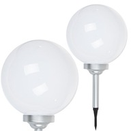LED SOLARNÁ LAMPA POHONNÁ V ZÁHRADE DEKORATÍVNA MLIEČNA GUĽA 30x62CM LED SOLARNÁ LAMPA POHONNÁ V ZÁHRADE DEKORATÍVNA MLIEČNA GUĽA 30x62CM