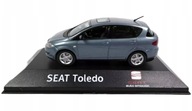 Model auta SEAT Toledo 1:43. Modrá Lluvia. Model predajcu Model auta SEAT Toledo 1:43. Modrá Lluvia. Model predajcu