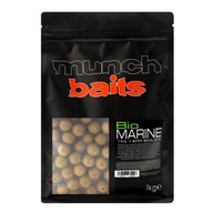 Krmivo boilies Munch Baits - Bio Marine 1kg - 14mm