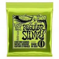 Struny pre elektrickú gitaru Ernie Ball EB2221 Regular Slinky 10-46 Struny pre elektrickú gitaru Ernie Ball EB2221 Regular Slinky 10-46
