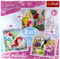 KLUBY PRINCEZNÁ 3V1 - RAPUNZEL, AURORA A ARIEL KLUBY PRINCEZNÁ 3V1 - RAPUNZEL, AURORA A ARIEL