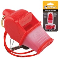 WHISTLE FOX 40 CMG SONIK BLAST 120 DB RED NA TRÉNING PRE TRÉNERA WHISTLE FOX 40 CMG SONIK BLAST 120 DB RED NA TRÉNING PRE TRÉNERA