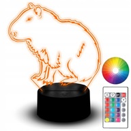 LED NOČNÁ LAMPA CAPYBARA ANIMAL TIK TOK 3D MEM LED NOČNÁ LAMPA CAPYBARA ANIMAL TIK TOK 3D MEM