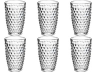 Sada okuliarov Poháre 380ml ELISE DOTS - 6 ks
