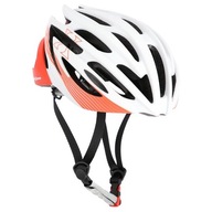 Biela NASTAVITEĽNÁ CYKLISTICKÁ PRILBA 57-61 cm NILS DURABLE