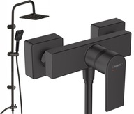 RAINSHOWER + HANSGROHE Sprchová batéria čierna RAINSHOWER + HANSGROHE Sprchová batéria čierna
