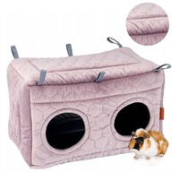 ZASTAVENÝ DOM DVA VSTUPY pre ošípané Hlodavce Činčily Fretky 34x22cm ZASTAVENÝ DOM DVA VSTUPY pre ošípané Hlodavce Činčily Fretky 34x22cm